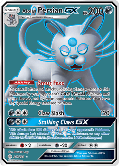 Alolan Persian-GX Normal - Cosmic Eclipse