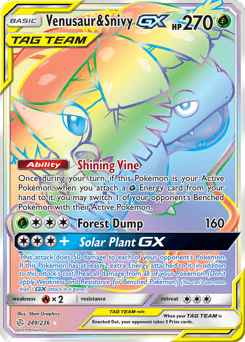 Venusaur & Snivy-GX Normal - Cosmic Eclipse