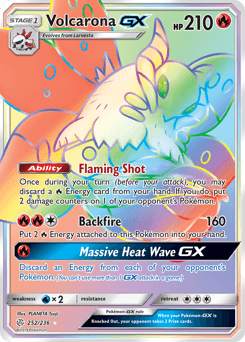 Volcarona-GX Normal - Cosmic Eclipse