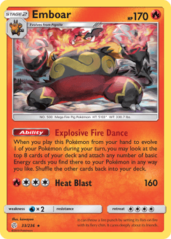 Emboar Normal - Cosmic Eclipse