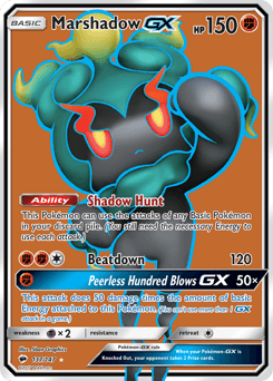 Marshadow-GX Normal - Burning Shadows