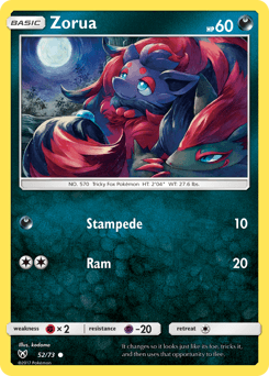 Zorua Normal - Shining Legends