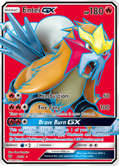 Entei-GX Normal - Shining Legends