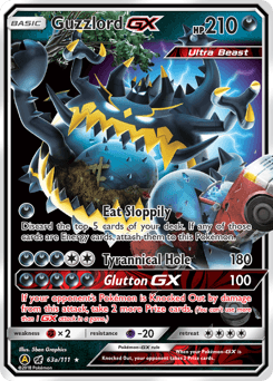 Guzzlord-GX Normal - Crimson Invasion