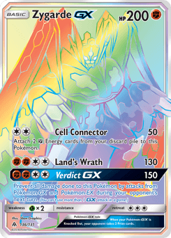 Zygarde-GX Normal - Forbidden Light