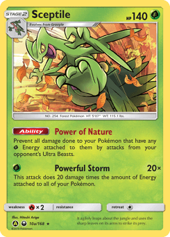 Sceptile Holo - Celestial Storm