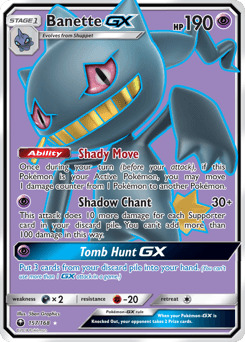 Banette-GX Normal - Celestial Storm