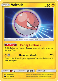 Voltorb Normal - Celestial Storm
