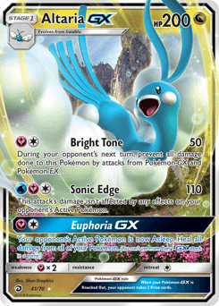 Altaria-GX Normal - Dragon Majesty