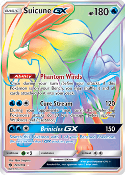 Suicune-GX Normal - Lost Thunder