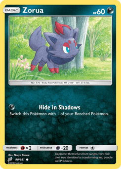 Zorua Normal - Team Up