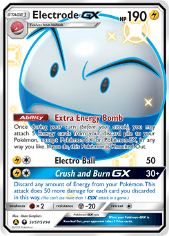 Electrode-GX Normal - Hidden Fates Shiny Vault