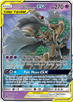 Trevenant & Dusknoir-GX Normal - SM Black Star Promos