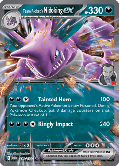 Team Rocket's Nidoking ex Normal - Destined Rivals