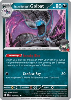 Team Rocket's Golbat Normal - Destined Rivals