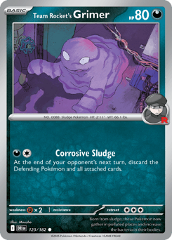 Team Rocket's Grimer Normal - Destined Rivals