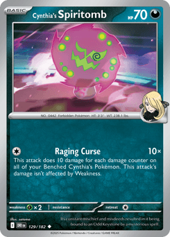 Cynthia's Spiritomb Normal - Destined Rivals