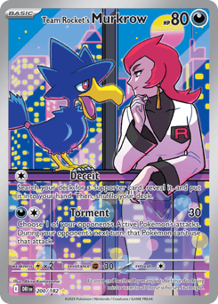 Team Rocket's Murkrow Normal - Destined Rivals