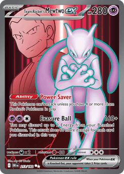 Team Rocket's Mewtwo ex Normal - Destined Rivals