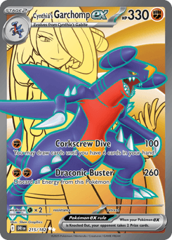 Cynthia's Garchomp ex Normal - Destined Rivals