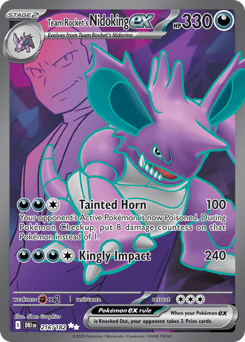 Team Rocket's Nidoking ex Normal - Destined Rivals