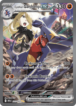 Cynthia's Garchomp ex Normal - Destined Rivals