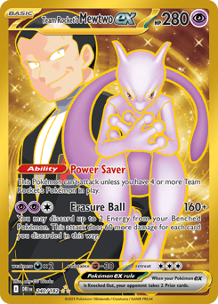 Team Rocket's Mewtwo ex Normal - Destined Rivals