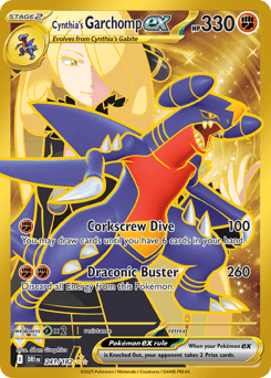 Cynthia's Garchomp ex Normal - Destined Rivals