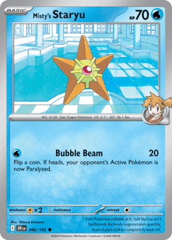 Misty's Staryu Normal - Destined Rivals