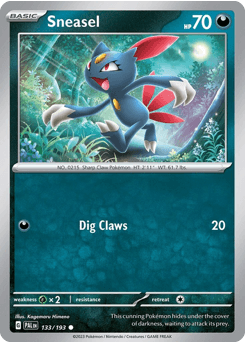 Sneasel Normal - Paldea Evolved