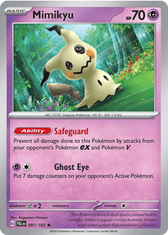 Mimikyu Normal - Paldea Evolved