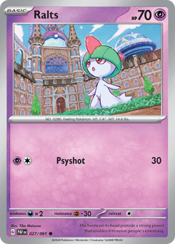 Ralts Normal - Paldean Fates