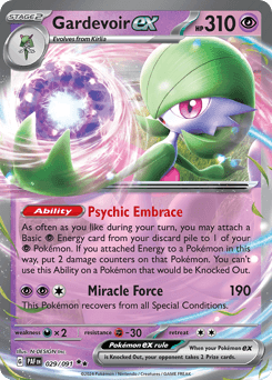 Gardevoir ex Normal - Paldean Fates