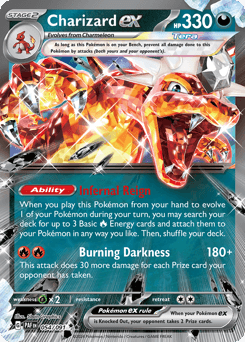 Charizard ex Normal - Paldean Fates