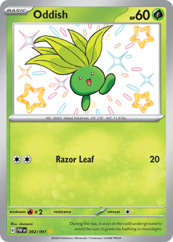 Oddish Normal - Paldean Fates