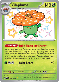 Vileplume Normal - Paldean Fates