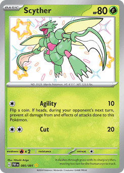 Scyther Normal - Paldean Fates