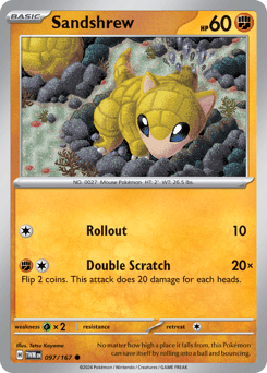 Sandshrew Normal - Twilight Masquerade