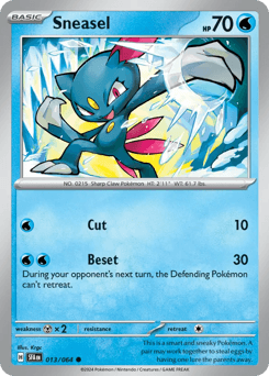Sneasel Normal - Shrouded Fable