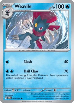 Weavile Normal - Shrouded Fable