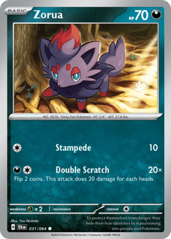 Zorua Normal - Shrouded Fable