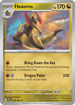 Haxorus Normal - Shrouded Fable