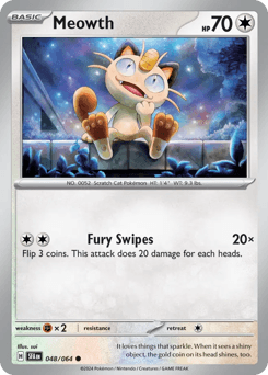 Meowth Normal - Shrouded Fable