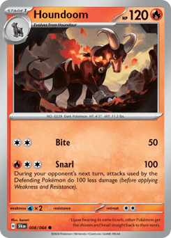 Houndoom Normal - Shrouded Fable