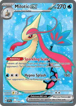 Milotic ex Normal - Surging Sparks