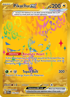 Pikachu ex Normal - Prismatic Evolutions