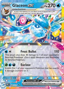 Glaceon ex Normal - Prismatic Evolutions