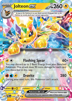 Jolteon ex Normal - Prismatic Evolutions