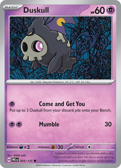 Duskull Normal - Prismatic Evolutions