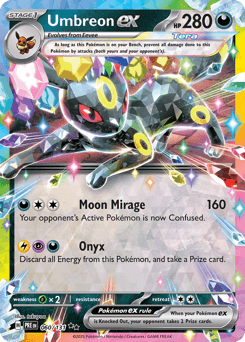 Umbreon ex Normal - Prismatic Evolutions